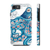 Blue Pink Octopus Vintage Map Nautical Art Mate Tough Phone Cases Iphone 7 8 Se Case
