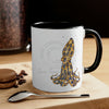 Blue Ring Octopus And The Bubbles Art Accent Coffee Mug 11Oz