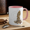 Blue Ring Octopus And The Bubbles Art Accent Coffee Mug 11Oz