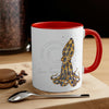 Blue Ring Octopus And The Bubbles Art Accent Coffee Mug 11Oz