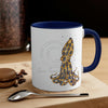 Blue Ring Octopus And The Bubbles Art Accent Coffee Mug 11Oz
