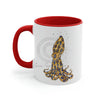 Blue Ring Octopus And The Bubbles Art Accent Coffee Mug 11Oz