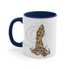Blue Ring Octopus And The Bubbles Art Accent Coffee Mug 11Oz