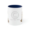 Blue Ring Octopus And The Bubbles Art Accent Coffee Mug 11Oz Navy /