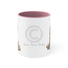 Blue Ring Octopus And The Bubbles Art Accent Coffee Mug 11Oz Pink /