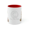 Blue Ring Octopus And The Bubbles Art Accent Coffee Mug 11Oz Red /