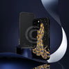 Blue Ring Octopus And The Bubbles Black Art Case Mate Tough Phone Cases