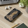 Blue Ring Octopus And The Bubbles Black Art Case Mate Tough Phone Cases