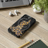 Blue Ring Octopus And The Bubbles Black Art Case Mate Tough Phone Cases