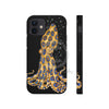 Blue Ring Octopus And The Bubbles Black Art Case Mate Tough Phone Cases Iphone 12 Mini