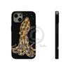Blue Ring Octopus And The Bubbles Black Art Case Mate Tough Phone Cases Iphone 13
