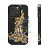 Blue Ring Octopus And The Bubbles Black Art Case Mate Tough Phone Cases Iphone 14 Pro