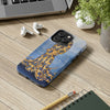 Blue Ring Octopus And The Bubbles Ocean Art Case Mate Tough Phone Cases