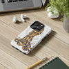 Blue Ring Octopus And The Bubbles White Art Case Mate Tough Phone Cases