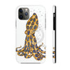 Blue Ring Octopus And The Bubbles White Art Case Mate Tough Phone Cases Iphone 11 Pro