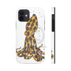 Blue Ring Octopus And The Bubbles White Art Case Mate Tough Phone Cases Iphone 12