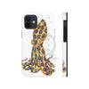 Blue Ring Octopus And The Bubbles White Art Case Mate Tough Phone Cases Iphone 12 Mini