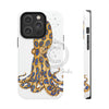 Blue Ring Octopus And The Bubbles White Art Case Mate Tough Phone Cases Iphone 14 Pro