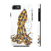 Blue Ring Octopus And The Bubbles White Art Case Mate Tough Phone Cases Iphone 7 8 Se