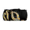 Blue Ring Octopus Black Duffle Bag Bags