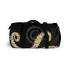 Blue Ring Octopus Black Duffle Bag Bags