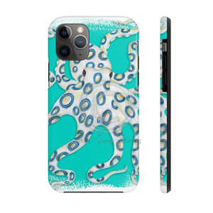 Blue Ring Octopus Teal Case Mate Tough Phone Cases Iphone 11 Pro