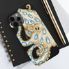 Blue Ring Octopus Tentacles Ink Art Black Case Mate Tough Phone Cases