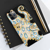 Blue Ring Octopus Tentacles Ink Art Black Case Mate Tough Phone Cases