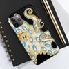 Blue Ring Octopus Tentacles Ink Art Black Case Mate Tough Phone Cases