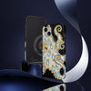 Blue Ring Octopus Tentacles Ink Art Black Case Mate Tough Phone Cases