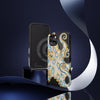 Blue Ring Octopus Tentacles Ink Art Black Case Mate Tough Phone Cases