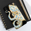 Blue Ring Octopus Tentacles Ink Art Black Case Mate Tough Phone Cases