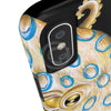Blue Ring Octopus Tentacles Ink Art Black Case Mate Tough Phone Cases