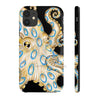 Blue Ring Octopus Tentacles Ink Art Black Case Mate Tough Phone Cases Iphone 11