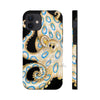 Blue Ring Octopus Tentacles Ink Art Black Case Mate Tough Phone Cases Iphone 12