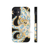 Blue Ring Octopus Tentacles Ink Art Black Case Mate Tough Phone Cases Iphone 12 Mini