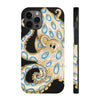 Blue Ring Octopus Tentacles Ink Art Black Case Mate Tough Phone Cases Iphone 12 Pro Max