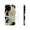 Blue Ring Octopus Tentacles Ink Art Black Case Mate Tough Phone Cases Iphone 13 Pro
