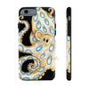 Blue Ring Octopus Tentacles Ink Art Black Case Mate Tough Phone Cases Iphone 6/6S