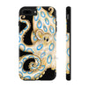 Blue Ring Octopus Tentacles Ink Art Black Case Mate Tough Phone Cases Iphone 7 Plus 8