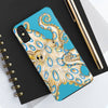 Blue Ring Octopus Tentacles Ink Art Case Mate Tough Phone Cases