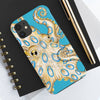 Blue Ring Octopus Tentacles Ink Art Case Mate Tough Phone Cases