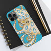 Blue Ring Octopus Tentacles Ink Art Case Mate Tough Phone Cases