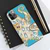 Blue Ring Octopus Tentacles Ink Art Case Mate Tough Phone Cases