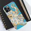Blue Ring Octopus Tentacles Ink Art Case Mate Tough Phone Cases