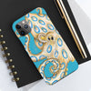 Blue Ring Octopus Tentacles Ink Art Case Mate Tough Phone Cases