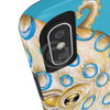 Blue Ring Octopus Tentacles Ink Art Case Mate Tough Phone Cases