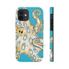 Blue Ring Octopus Tentacles Ink Art Case Mate Tough Phone Cases Iphone 12