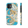 Blue Ring Octopus Tentacles Ink Art Case Mate Tough Phone Cases Iphone 12