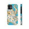 Blue Ring Octopus Tentacles Ink Art Case Mate Tough Phone Cases Iphone 12 Mini
